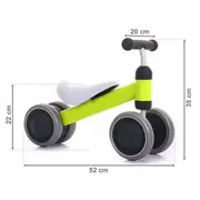 Bicicleta fara pedale ecotoys jm-118 - verde edeedijm-118green