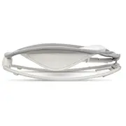 Lionelo - Fotoliu balansoar cu vibratii, Pascal Scandi, Cu 12 melodii linistitoare, Pliabil, 80x49 cm, Gri Deschis BYNLO-PASCAL_GREY_DOVE