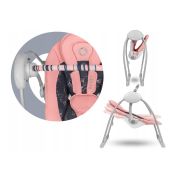 Lionelo - Fotoliu balansoar electric, Ruben, Cu spatar reglabil, Cu 12 melodii relaxante si sunete ale naturii, Cu 3 programe de balansare automata, Conform cu standardul european EN 16232, 68x65 cm, Roz BYNLO-RUBEN_PINK_BABY