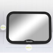Lionelo - Oglinda auto retrovizoare, Sett, 25x18 cm, Rotire 360 grade, Universala, Black Carbon BYNLO-SETT_BLACK_CARBON
