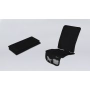 Lionelo - Protectie pentru bancheta masinii, Sikker, Material Oxford 600D, 121,5 x 47,5 cm, Negru BYNLO-SIKKER_BLACK_CARBON