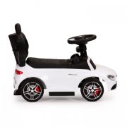 Masinuta de impins cu maner mercedes ecotoys 639 - alb edeedi639white