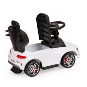 Masinuta de impins cu maner mercedes ecotoys 639 - alb edeedi639white