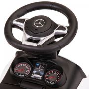 Masinuta de impins cu maner mercedes ecotoys 639 - alb edeedi639white