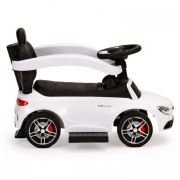 Masinuta de impins cu maner mercedes ecotoys 639 - alb edeedi639white