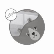 Patut pliabil 3 in 1 kidwell blissy - gray edeedilotubli01a0