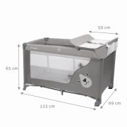 Patut pliabil 3 in 1 kidwell blissy - gray edeedilotubli01a0