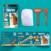 Arkerobox - Mini set arheologic educational si puzzle 3D, Grecia Antica, Calul Troian JEMARK2490