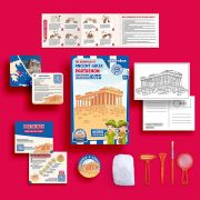 Arkerobox - Set arheologic educational si puzzle 3D, Grecia antica, Parthenon JEMARK2254