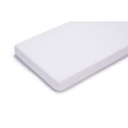 Petite&Mars - Cearceaf impermeabil cu eleastic, Soft Dream Dry, Lavabil la masina pana la 95 de garde, 120x60 cm, Alb BYN313401