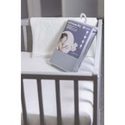 Petite&Mars - Cearceaf impermeabil cu eleastic, Soft Dream Dry, Lavabil la masina pana la 95 de garde, 120x60 cm, Alb BYN313401