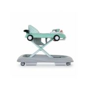 Petite&Mars - Premergator muzical cu panou interactiv si lumini Cabrio, Inaltime reglabila pe 3 pozitii, 6 luni+, Verde BYN857908