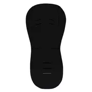 Petite&Mars - Salteluta pentru carucior din spuma cu memorie, Reversibila, Din bumbac, Design pisici, Negru BYN502116