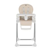 Petite&Mars - Scaun de masa Gusto, Spatar reglabil in 3 trepte, Suport de picioare ajustabil, Cu husa impermeabila, 6- 36 luni, Conform cu standardele europene de securitate EN14988:2017 +A1:2020, Jasmine Honey BYNPM_Gusto_Jasmine_Honey