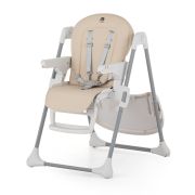 Petite&Mars - Scaun de masa Gusto, Spatar reglabil in 3 trepte, Suport de picioare ajustabil, Cu husa impermeabila, 6- 36 luni, Conform cu standardele europene de securitate EN14988:2017 +A1:2020, Sugar Pink BYNPM_Gusto_Sugar_Pink