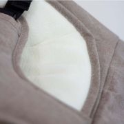 Petite&Mars - Sezlong balansoar, Calmy, Cu centura in 3 puncte, De la nastere pana la 9 kg, Negru BYN915900