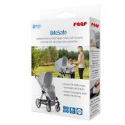 Plasa de insecte pentru carucior bebelusi, protectie tantari, 0+ luni, alba, Reer BiteSafe white 87030