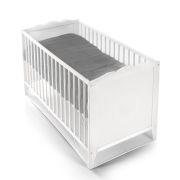 Plasa de insecte pentru patut copii si patut de calatorie, protectie tantari, 0+ luni, alba, Reer BiteSafe 87040