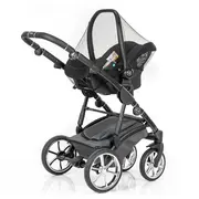 Plasa de insecte pentru scoica si scaun auto bebelusi, protectie tantari, 0+ luni, neagra, Reer BiteSafe 87011