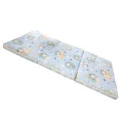 Saltea Pliabila Spuma Poliuretanica 120x60x5 cm -  Baby Teddy Blue 00086673
