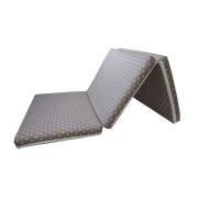 Saltea Pliabila Spuma Poliuretanica 120x60x5 cm - Buline Bej 00086686