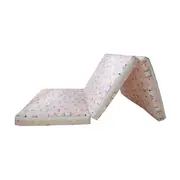 Saltea Pliabila Spuma Poliuretanica 120x60x5 cm - Dancing Bunny Roz 00086674