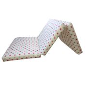 Saltea Pliabila Spuma Poliuretanica 120x60x5 cm - Stelute Gri Roz 00086682