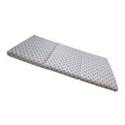 Saltea Pliabila Spuma Poliuretanica 120x60x5 cm - Stelute Gri Roz 00086682
