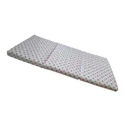Saltea Pliabila Spuma Poliuretanica 120x60x5 cm - Stelute Gri Roz 00086682