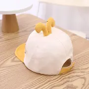 Sapca ivoire cu cozoroc moale galben mustar - Rabbit LIHAT338-2-pa02