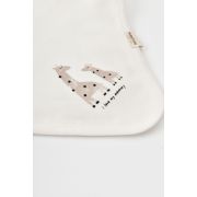 Set 2 bavete Girafa, BabyCosy, Ecru/Mink JEMBC-CSY5957