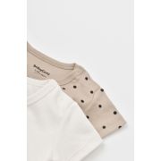 Set 2 body-uri bebe unisex Girafa, Baby Cosy, 100% bumbac organic (Marime: 12-18 Luni) JEMBC-CSY5758-12