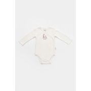 Set 2 body-uri cu maneca lunga petrecute, Girafa, Baby Cosy, 100% bumbac organic (Marime: 6-9 luni) JEMBC-CSY5759-6