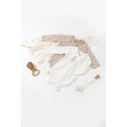 Set 2 body-uri cu maneca lunga petrecute, Girafa, Baby Cosy, 100% bumbac organic (Marime: 6-9 luni) JEMBC-CSY5759-6