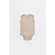 Set 2 body-uri fara maneci bebe unisex Girafa, Baby Cosy, 100% bumbac organic (Marime: 3-6 Luni) JEMBC-CSY5705-3