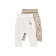 Set 2 pantaloni bebe unisex Girafa, Baby Cosy, 100% bumbac organic (Marime: 6-9 luni) JEMBC-CSY5628-6