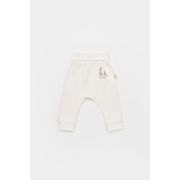 Set 2 pantaloni bebe unisex Girafa, Baby Cosy, 100% bumbac organic (Marime: 6-9 luni) JEMBC-CSY5628-6