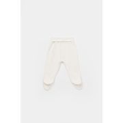 Set 2 pantaloni cu botosei bebe unisex Girafa, Baby Cosy, 100% bumbac organic (Marime: 0-3 Luni) JEMBC-CSY5627-0