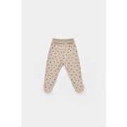 Set 2 pantaloni cu botosei bebe unisex Girafa, Baby Cosy, 100% bumbac organic (Marime: 0-3 Luni) JEMBC-CSY5627-0