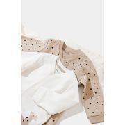 Set 2 salopete cu buzunare Girafa, Baby Cosy, 100% bumbac organic (Marime: 6-9 luni) JEMBC-CSY5819-6