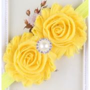 Bentita cu flori si strasuri aplicate MDX-1728-1-R4