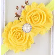 Bentita cu flori si strasuri aplicate MDX-1728-1-R4