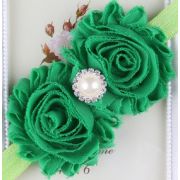 Bentita cu flori si strasuri aplicate MDX-1728-1-R4