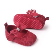 Pantofiori visinii cu broderie si fundita AMBH2297-2-p13