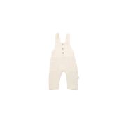 Salopeta de vara cu buzunare din muselina, BabyCosy, 100% bumbac organic, ecru (Marime: 12-18 Luni) JEMBC-CSYM7009-12