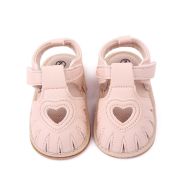 Sandalute roz somon cu inimioara decupata MBBH2277-3-sa26