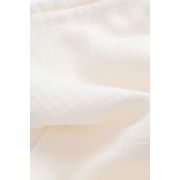 Set bluzita petrecuta si panataloni lungi din muselina, Baby Cosy, 100% bumbac organic, Ecru (Marime: 6-9 luni) JEMBC-CSYM7012-6