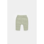 Set bluzita petrecuta si panataloni lungi din muselina, Baby Cosy, 100% bumbac organic, Verde (Marime: 9-12 luni) JEMBC-CSYM7014-9