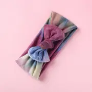 Bentita lata multicolora pentru fetite (marime disponibila: 0-12 luni, model: 2) mdfhnl-2073-c8.0-12 luni-2