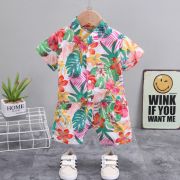 Costumas de vara pentru baietei - Hawaian time MDXGSUC785-DE4